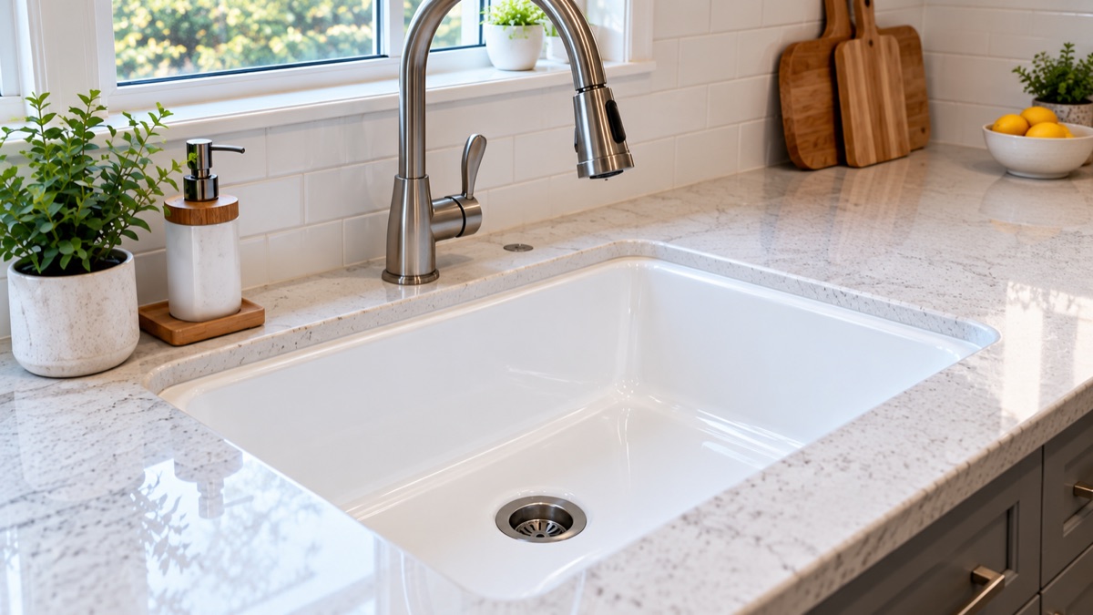 Kitchen sink refinishing